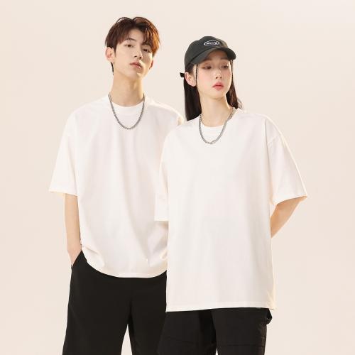 Couple solid color T-shirt