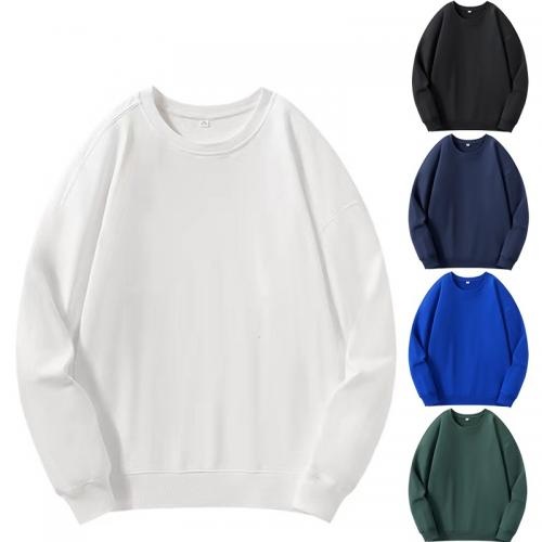 Crew Neck Sweater Spandex Terry Hoodies Plus Size Hody