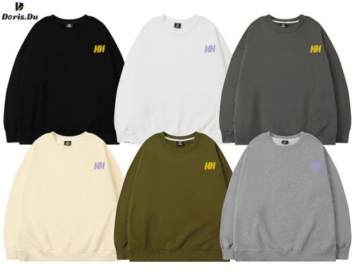 Wholesale Star Print Autumn Crew Neck Sweatshirt