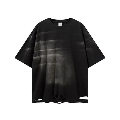 Men Short Sleeve Acid Wash T-shirt