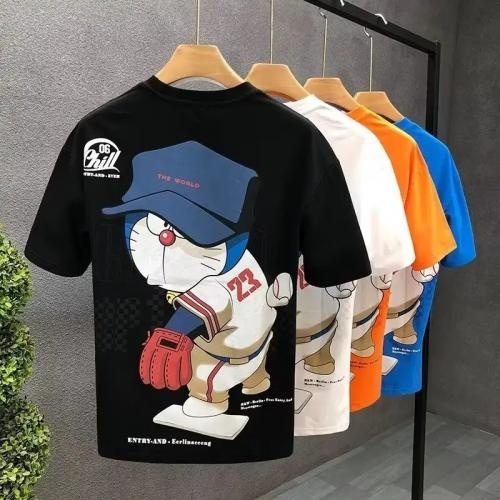 T-Shirt Anime Drop Shoulder 100% Cotton